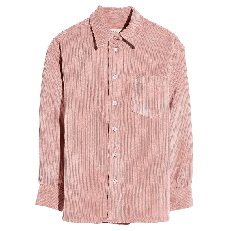 Bellerose Ironie Shirt Stylish Split-Hem Short Shirt