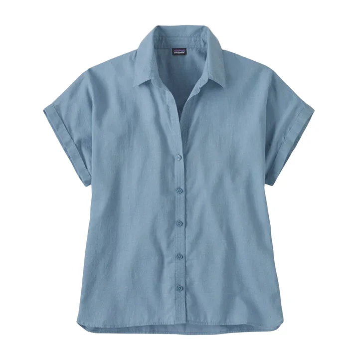 Patagonia Lightweight A/C Shirt Womens Classic Short Sleeve Blouse