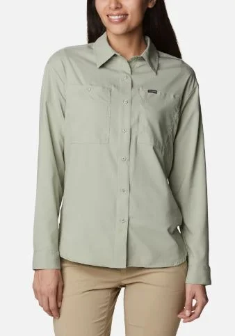 Women's Silver Ridge Utility LS Shirt | Columbia Casual Boxy Short Shirt