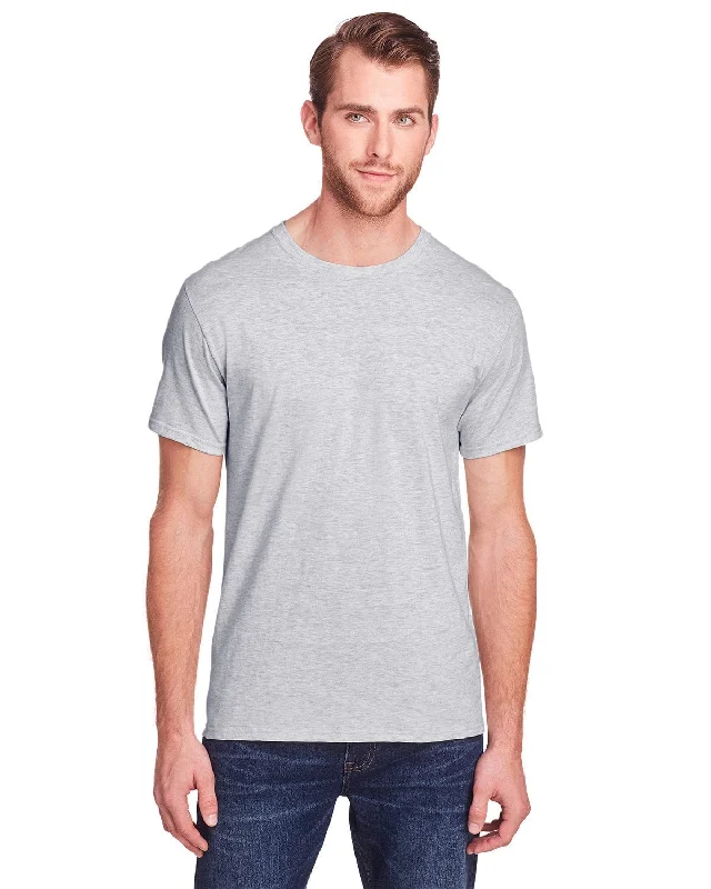 Fruit of the Loom Adult ICONIC T-Shirt | Athletic Heather Machine Wash Dry Clean Hand Wash