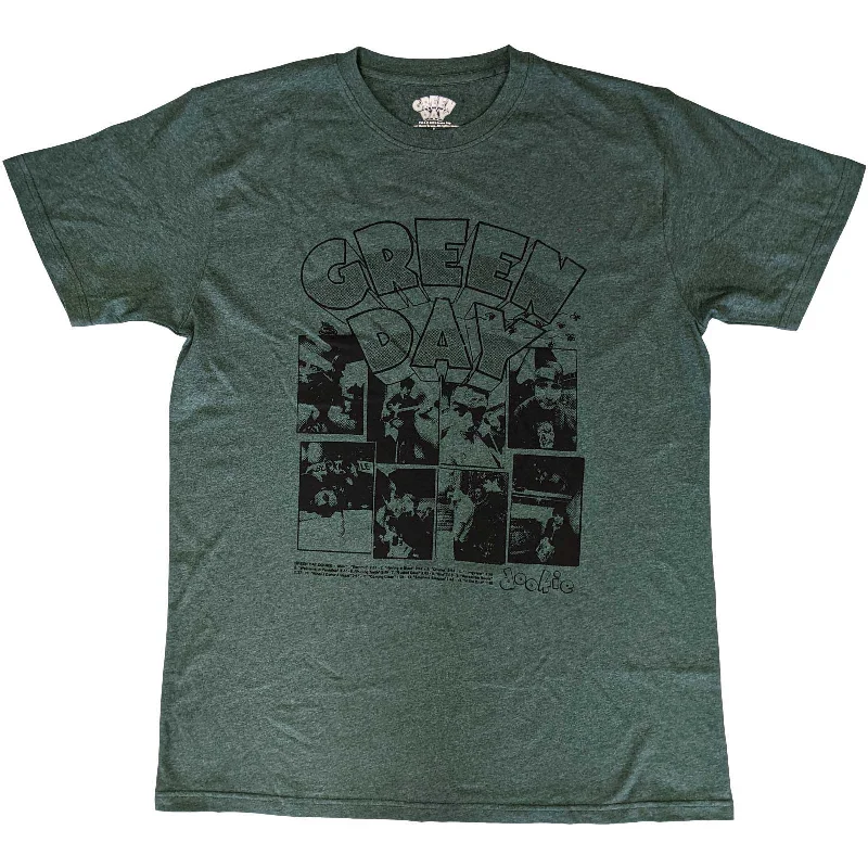 Green Day | Official Band T-Shirt | Dookie Frames Chenille Brocade Lace