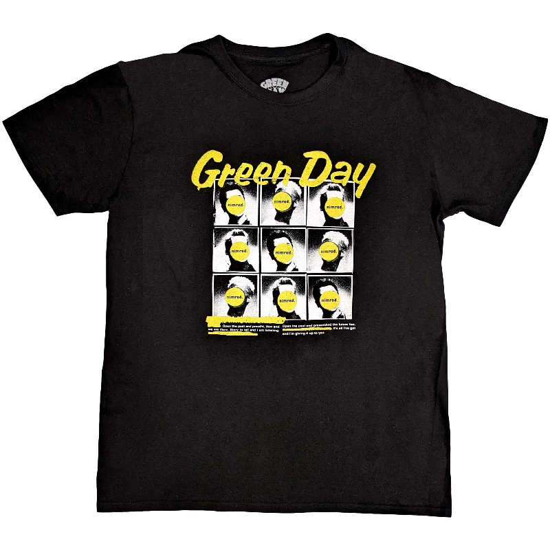 Green Day | Official Band T-Shirt | Nimrod Asymmetrical Pockets Print