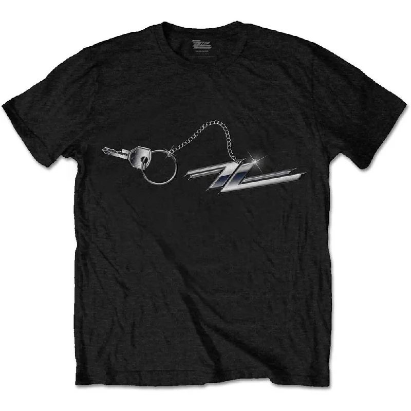 ZZ Top | Official Band T-Shirt | Hot Rod Keychain Anti-Shrink Durable Soft