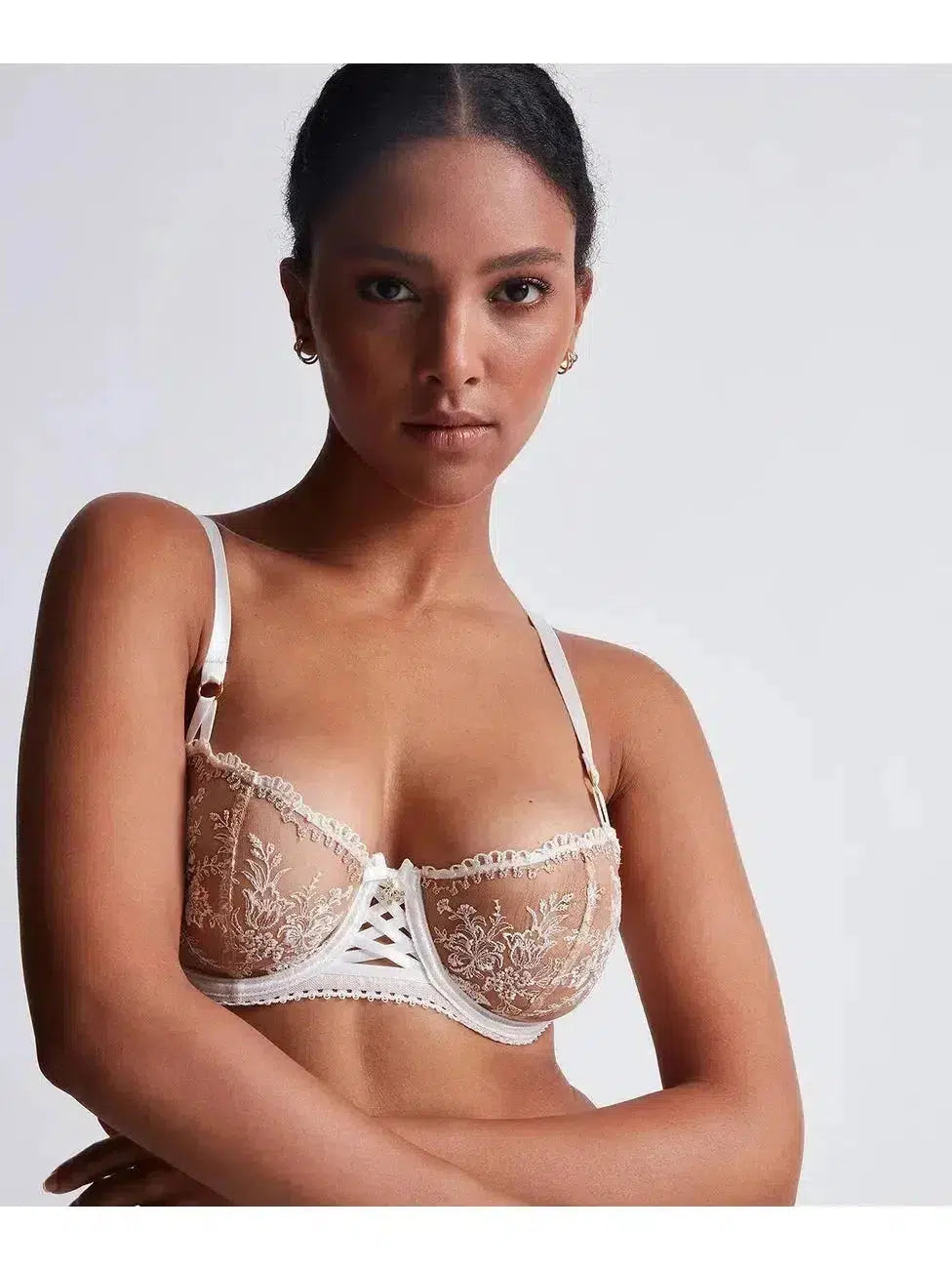 Aubade Tresor Infini Half Cup Bra Lacy Underwire Bra