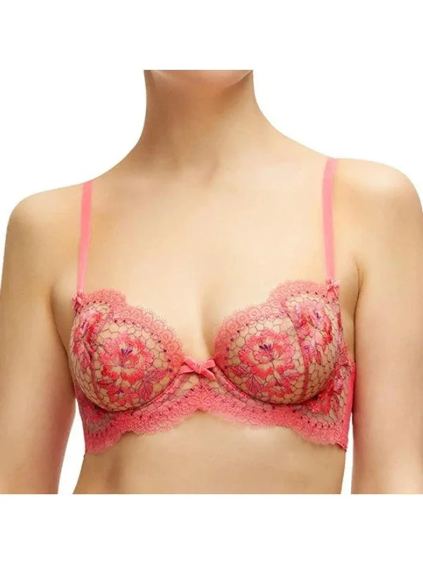 Blood Orange Evelina Underwire Bra Wireless Push-Up Bra