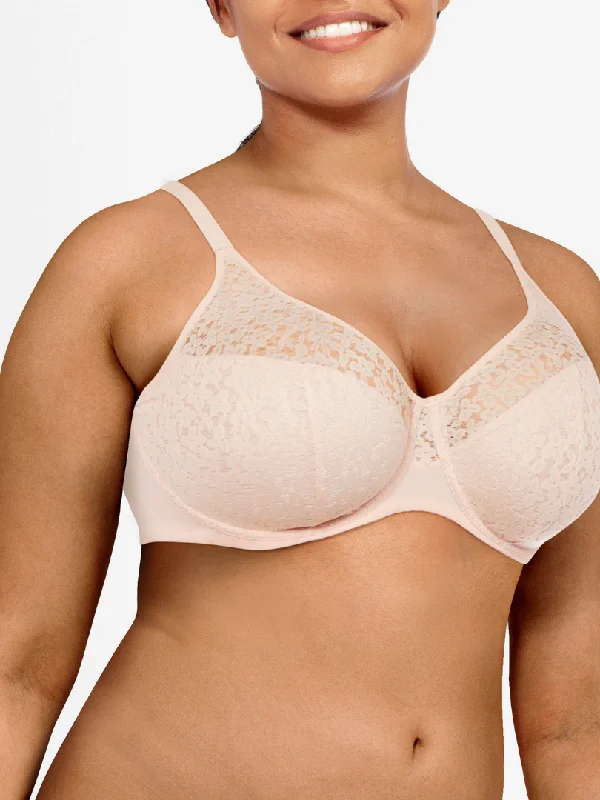 Blushing Pink Norah Comfort Bra Seamless Bra Design