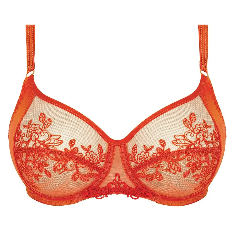 Empreinte Paola Full Cup Bra Terracotta Comfort Fit Bralette