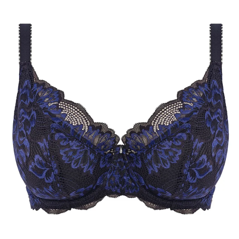 Fantasie Emmaline Plunge Bra Midnight Supportive Wireless Bra