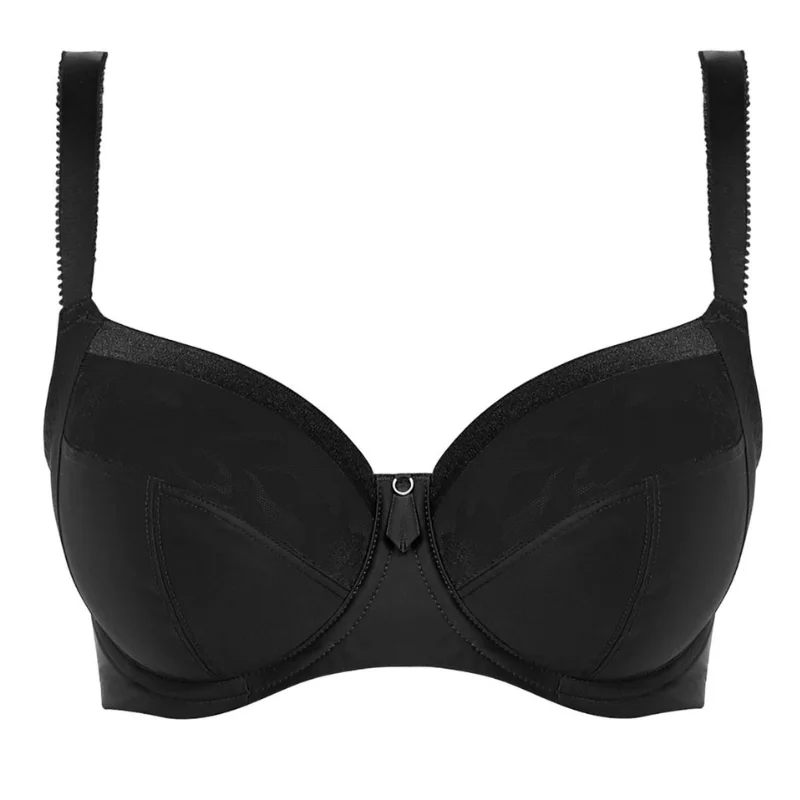 Fantasie Illusion Side Support Bra Black Smooth Fit Bra