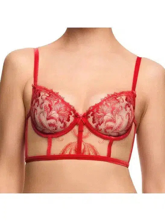 Flame Nocturnelle Longline Bra Fashionable Push-Up Bra