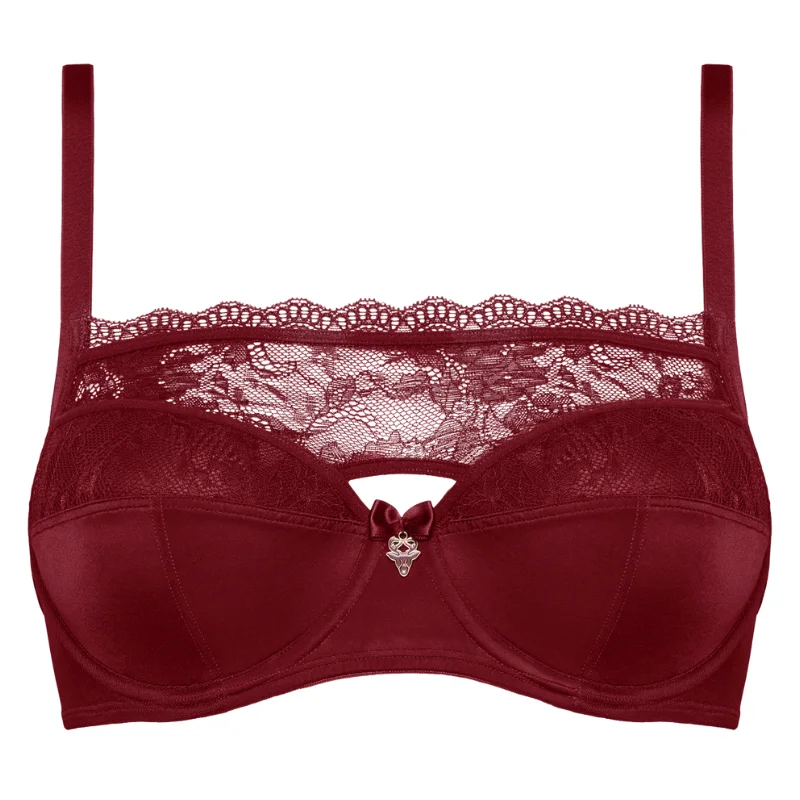 Marlies Dekkers Carita Balcony Bra Cabernet Red Soft Cup Bra