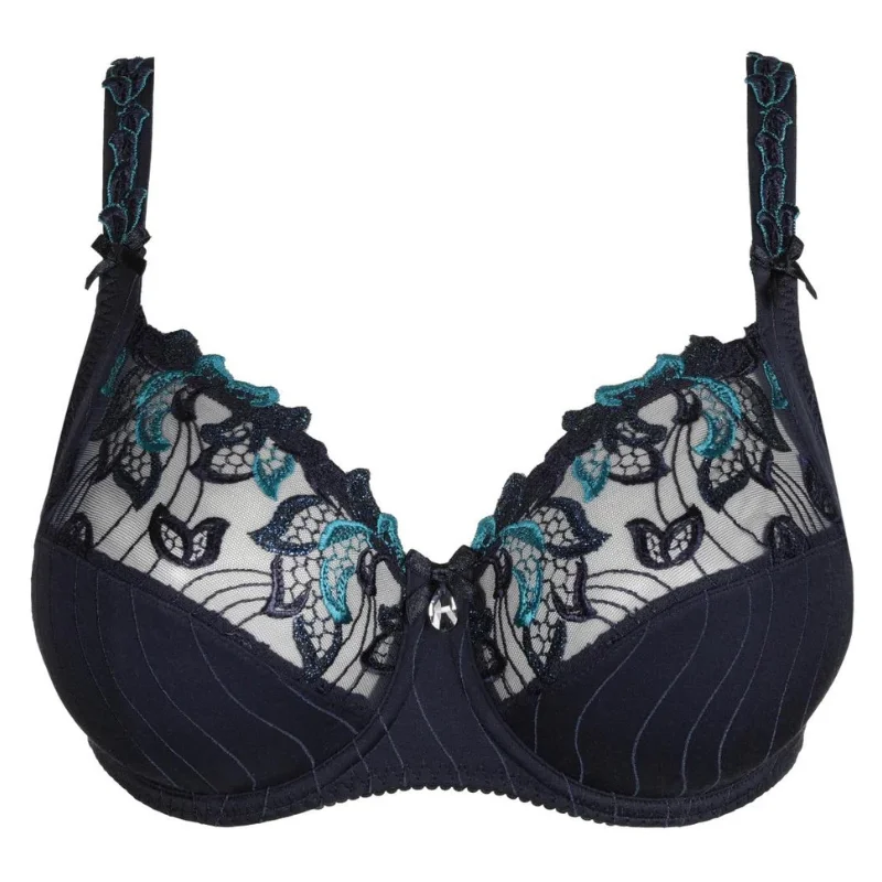 Prima Donna Deauville Full Cup Bra Velvet Blue Full Support Bra