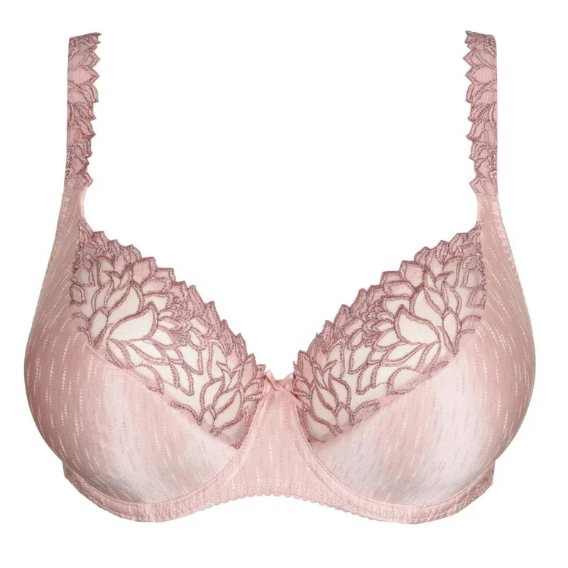 Prima Donna Monterrey Half Moulded Bra Vintage Pink Lightweight Cotton Bra