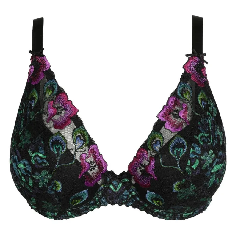 Prima Donna San Angel Half Padded Plunge Bra Breathable Comfort Bra