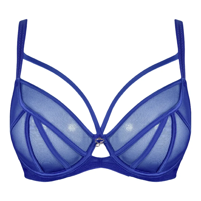 Scantilly Senses Plunge Bra Ultraviolet Feminine Lace Bra