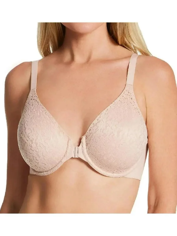 Soft Pink Norah Front Closure Bra Soft Padded Bralette