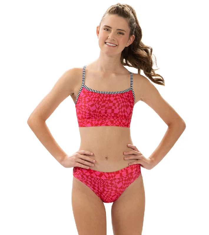 Dolfin Uglies Women's Two Piece Work Out Swimsuit Quick-Dry Tankini