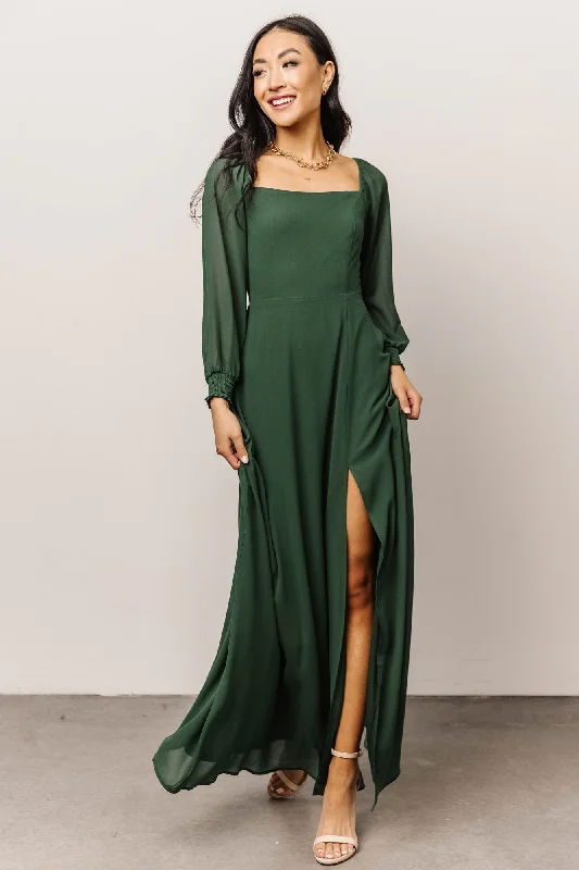 Giselle Maxi Dress | Evergreen Fashionable Maxi Dress with Fringe