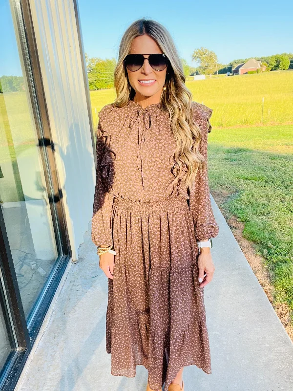 LATE SUNSETS MAXI DRESS Elegant Boho Maxi Dress