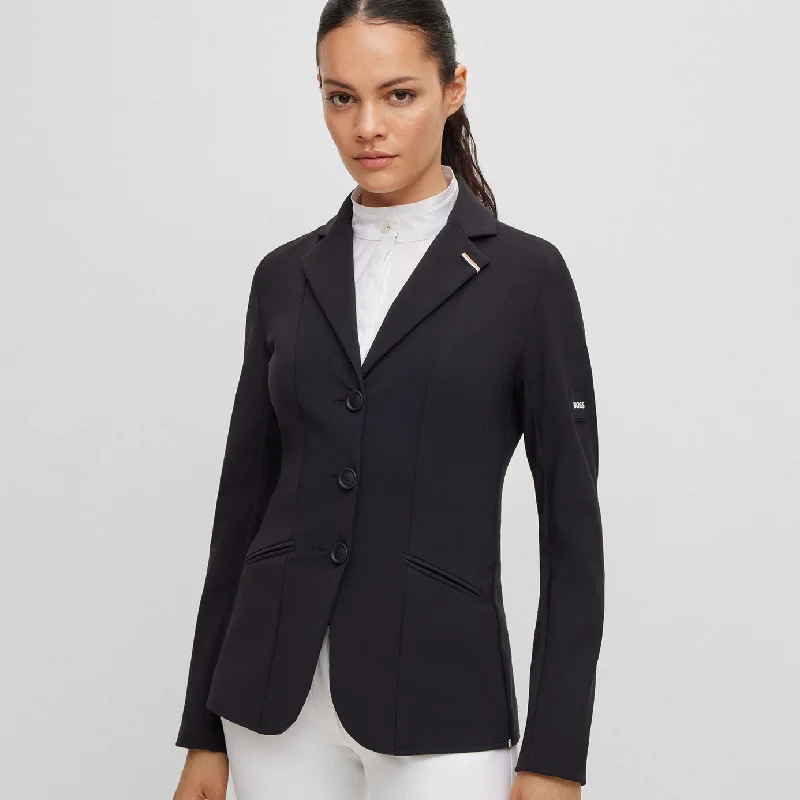 BOSS Equestrian Anna Show Jacket - Black Anorak Shell Jacket Lightweight Jacket