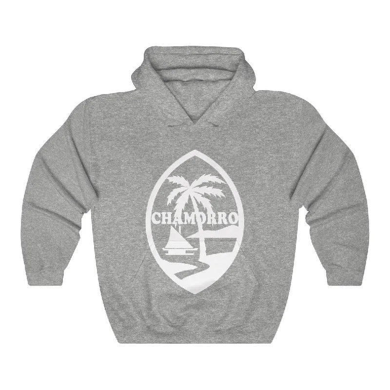 Chamorro Palms Unisex Heavy Blend™ Hooded Sweatshirt Hoodie with Sequins Glamorous Eye-catching