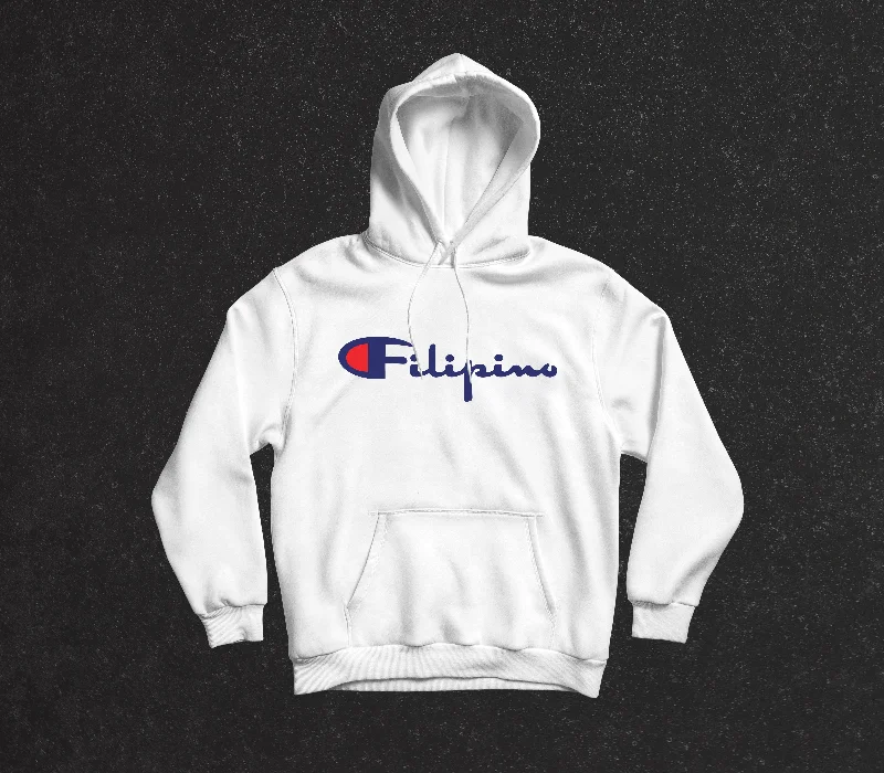 Filipino Champion Unisex Heavy Blend™ Hooded Sweatshirt Hoodie with Raglan Sleeves Sporty Comfortable