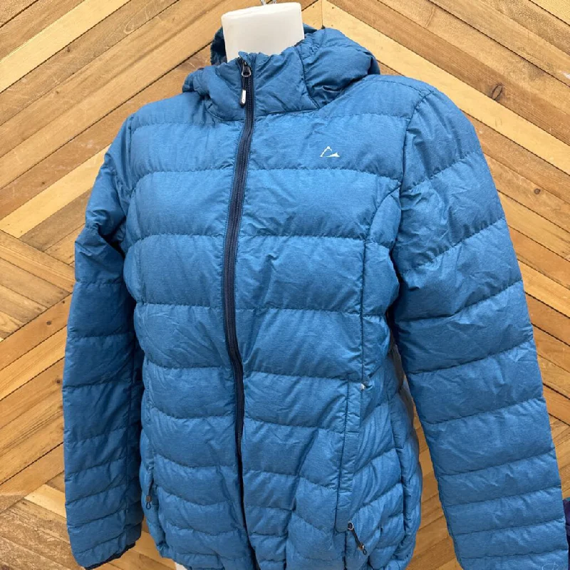 Paradox- Packable puffer jacket women: Blue -women-XL Fleece Jacket Down Jacket Feather Jacket