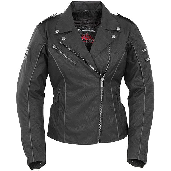 Pokerun Mirage 2.0 Women's Cruiser Jackets (Brand New) Front Pockets Side Pockets Patch Pockets