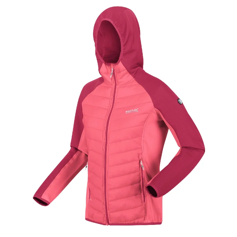 Regatta Ladies Andreson VI Hybrid Jacket -TROPICAL PINK Cotton Jacket Linen Jacket Terry Jacket