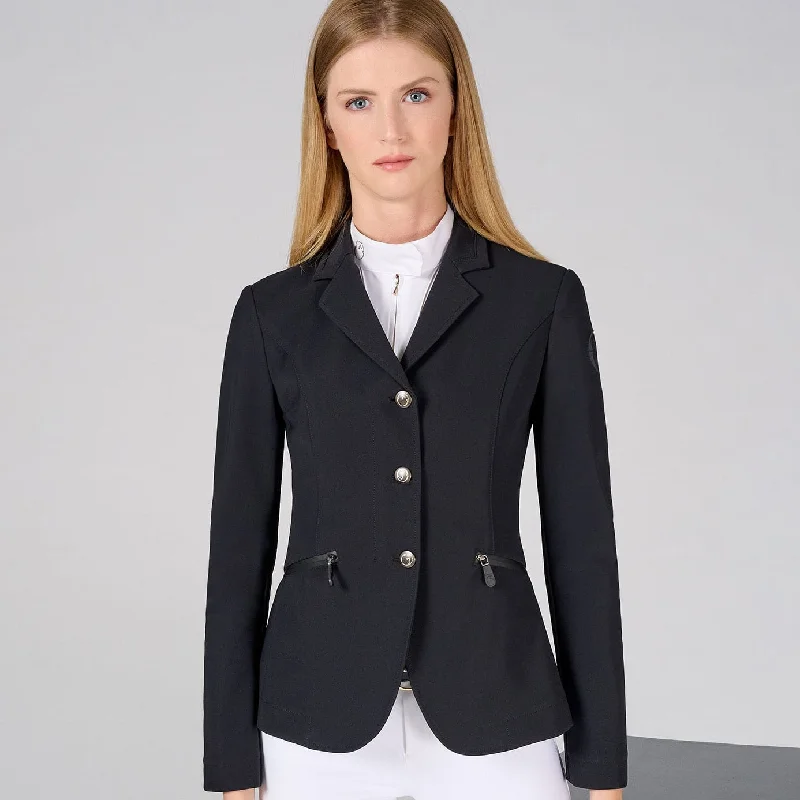 Vestrum Montevideo Show Jacket - Black Toggled Jacket Drawstring Jacket Belted Jacket