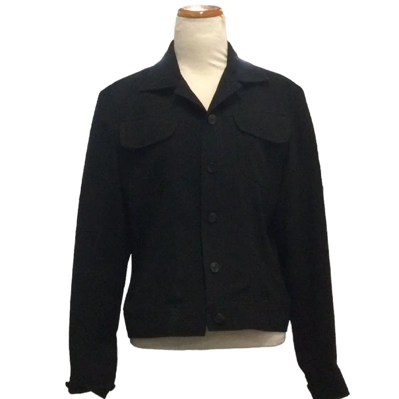 WOMENS BLACK JACKET -S V-Neck Jacket Boat Neck Jacket Square Neck Jacket