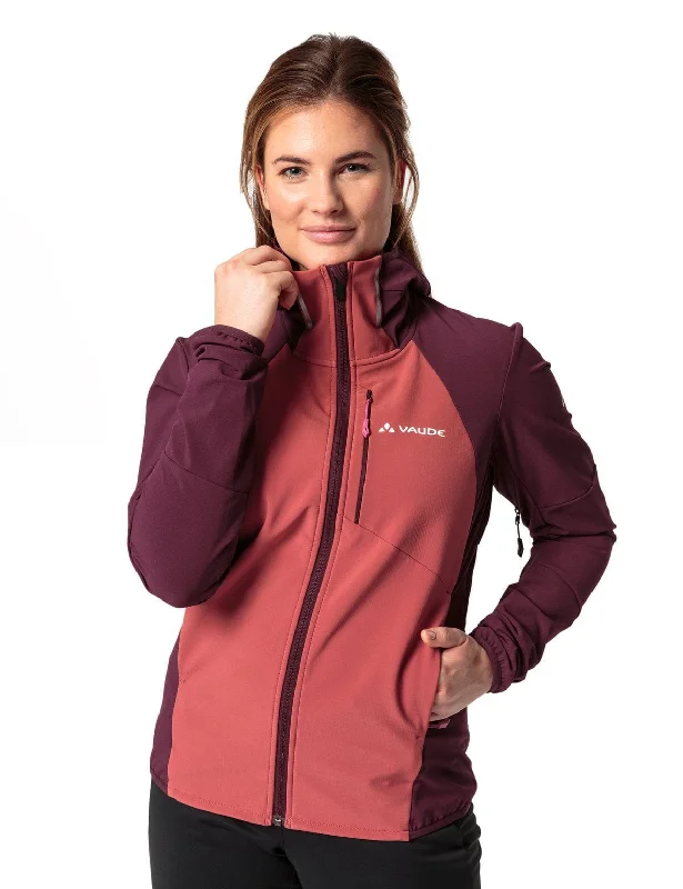 W's Larice Softshell Ski Jacket IV - Polyester & Recycled polyester Welt Pockets Slit Pockets Flap Pockets