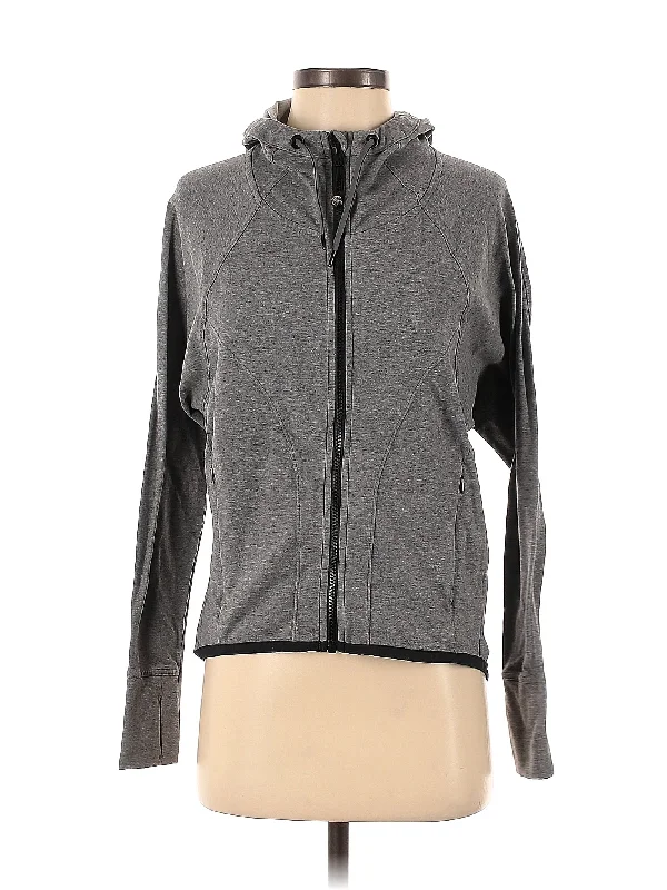 Zip Up Hoodie Hoodie with Belted Waist Structured Tailored