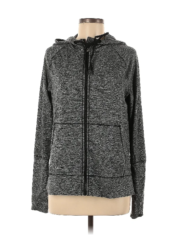 Zip Up Hoodie Hoodie with Half-Zip Sporty Casual