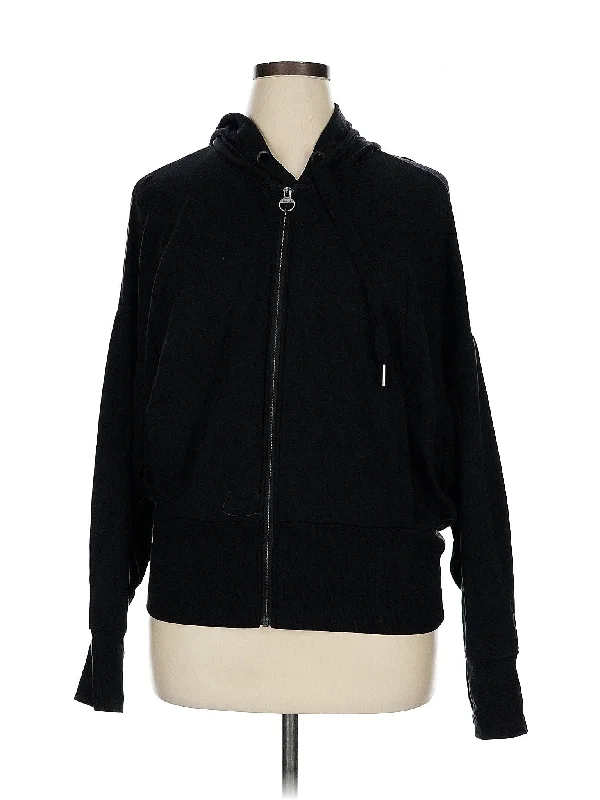 Zip Up Hoodie Hoodie with Snap Buttons Easy Quick