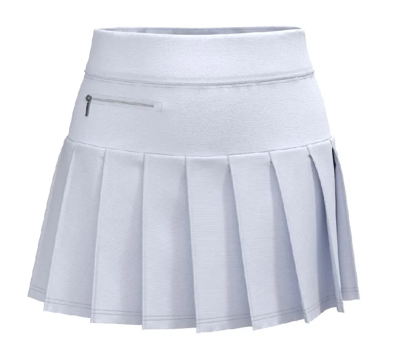 GGBlue Essentials Zippy Skort 18" (Multiple Colors) flowy skirt hem