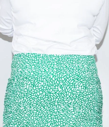 The Bubble "On the Green" Prince Skirt Print Tall (Multiple Colors) flowy skirt hem